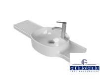 CeraStyle Harmony Etajerli Lavabo 100x37,5x26,4 cm (Sağdan Hazneli)