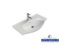 Cerastyle Lila Etajerli Lavabo 65x45 cm