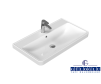 Cerastyle Luna Etajerli Lavabo 50x38 cm Cerastyle Luna Etajerli Lavabo 50x38 cm