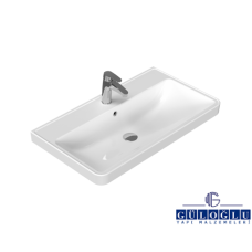 Cerastyle Luna Etajerli Lavabo 50x38 cm
