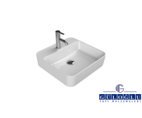Cerastyle Hera Etajerli Lavabo 48x48 cm
