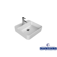 Cerastyle Hera Etajerli Lavabo 48x48 cm