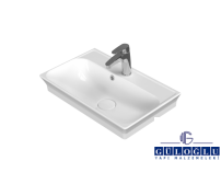 Turkuaz CeraStyle Blue Etajerli Lavabo 80x38 cm